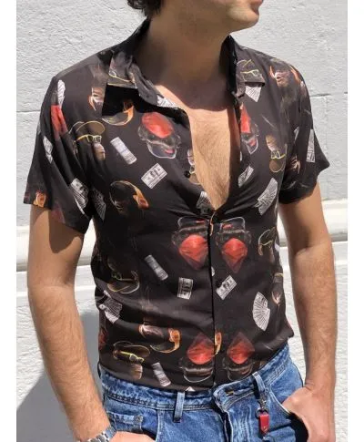 Camicia maniche corte uomo - Fantasia