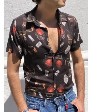 Camicia maniche corte uomo - Fantasia