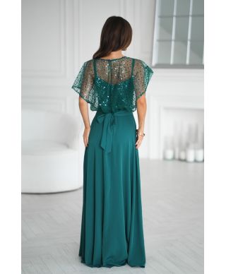 Vestito elegante verde - Eleonora