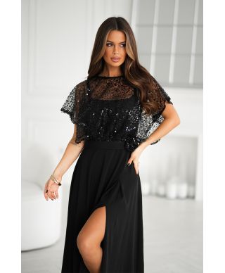 Vestito elegante nero - Eleonora