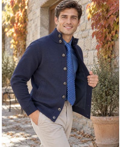 Cardigan uomo, elegante - Maglione da Ufficio - Gogolfun.it