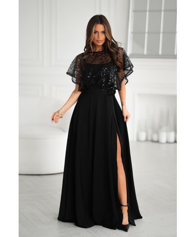 Vestito elegante nero - Eleonora