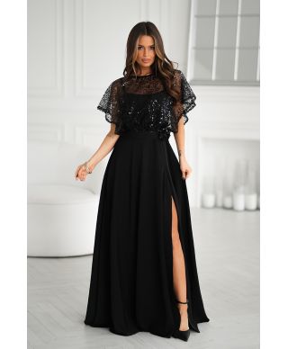 Vestito elegante nero - Eleonora