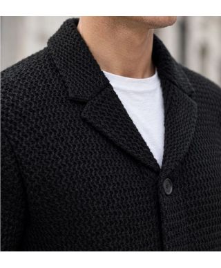 Cardigan uomo verde sportivo