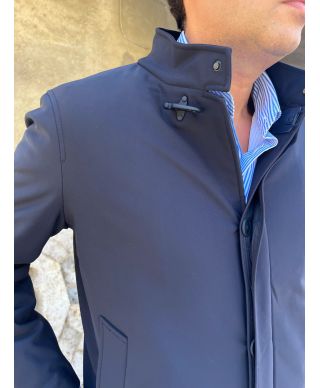 Trench uomo, blu - Ultra light