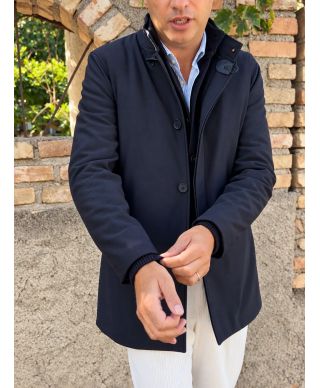 Trench uomo, blu - Ultra light