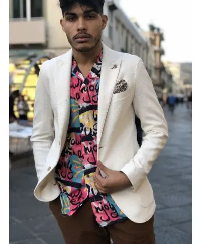 Giacca uomo Paul Miranda - Blazer bianco - Paul Miranda