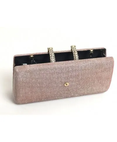 Borsetta da sera - Rosa - Brillantinata
