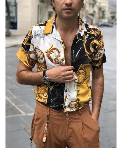 Camicia uomo disegno, disegno Versace
