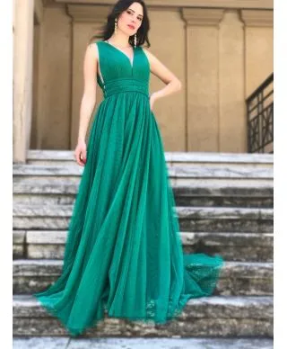 Vestito verde smeraldo - Da cerimonia