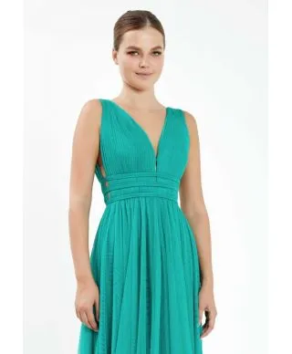 Vestito verde smeraldo - Da cerimonia