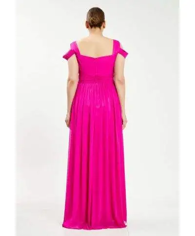Abito curvy - Rosa - Da cerimonia
