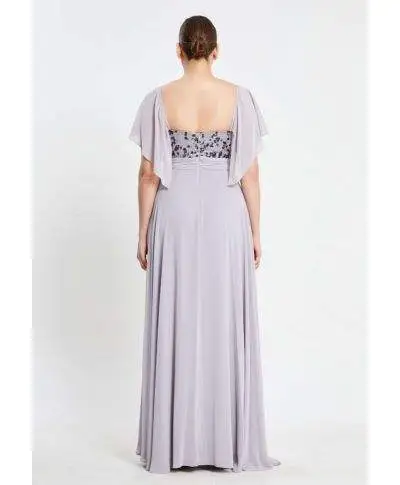 Vestito taglie comode, giovanile - Con manichetta