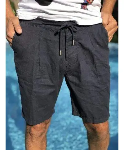 Bermuda uomo, slim - Colore Blu