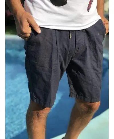 Bermuda uomo, slim - Colore Blu
