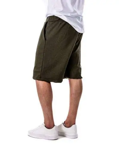 Bermuda uomo, slim - Colore verde con laccio