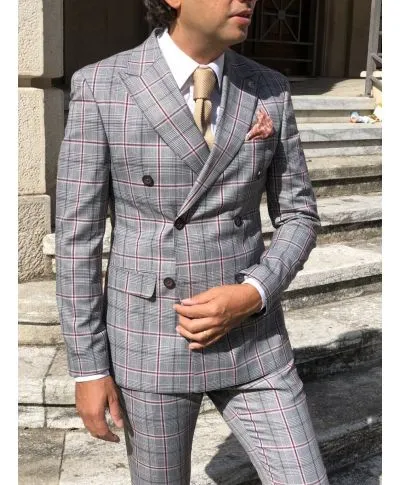 Abito uomo, Principe di Galles - Doppiopetto
