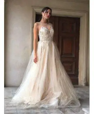 Vestito 18 anni - Avorio - Gonna in tulle
