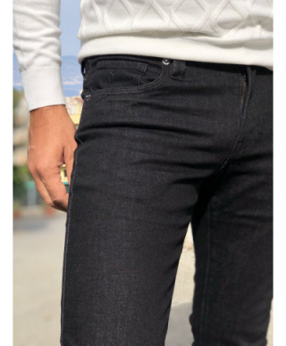 Jeans uomo, neri - Slim - Keyjey