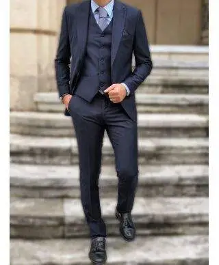 Abito uomo - Giovanile - Blu - 3 pezzi
