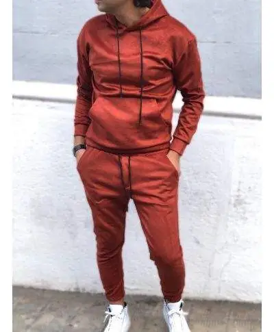 Tuta uomo, arancio economica In dainetto