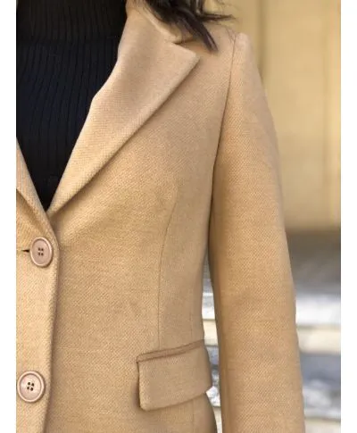 Cappotto cammello - Donna - Made in Italy