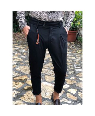 Pantaloni blu crop - Prezzo bomba