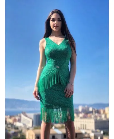 Abito verde - Roberta biagi - Tubino verde
