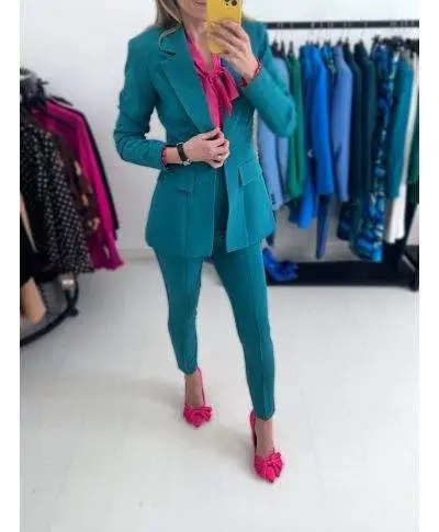 Tailleur verde pantone - Completo classico