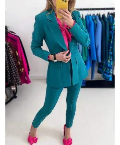 Tailleur verde pantone - Completo classico