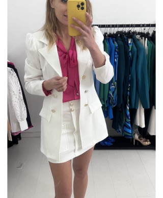 Twinset bianco - Blazer e gonna