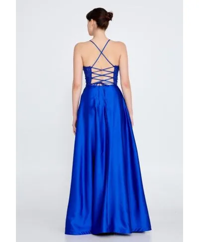 Abito elegante - Da cerimonia - Cobalto
