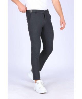 Pantaloni uomo slim, - Grigio scuro