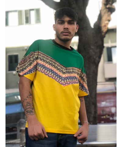 T shirt uomo Brazil - Maglietta colorata