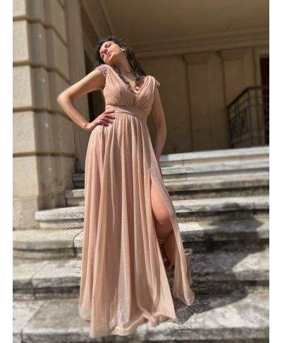 Vestito da cerimonia - Oro chiaro