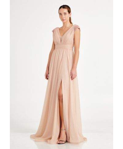 Vestito da cerimonia - Oro chiaro