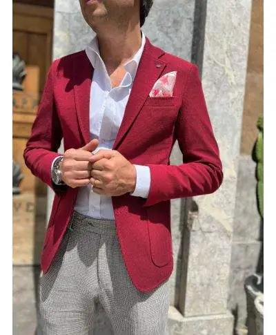 Giacca uomo, bordeaux - Paul Miranda