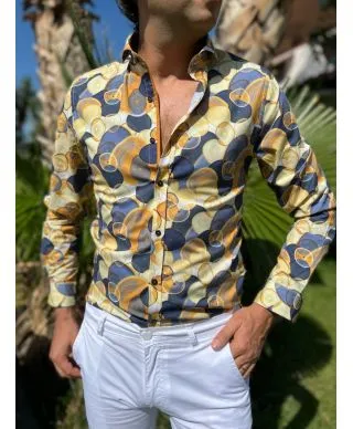 Camicia uomo, disegni vintage