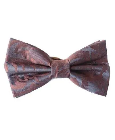 Papillon uomo grigio - Farfallino a fantasia Vintag - Papillon uomo elegante