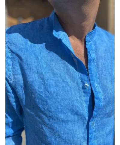 Camicia uomo coreana, fluo