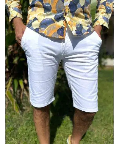 Bermuda, bianchi - Unisex
