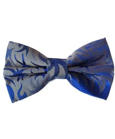 Papillon uomo grigio e blu - Farfallino Princip - Papillon uomo elegante