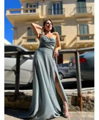Vestito elegante da cerimonia - Tiffany - Monospalla