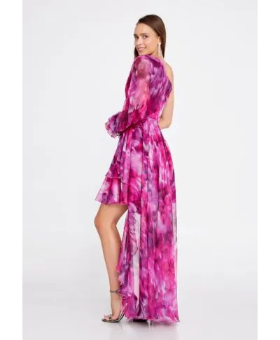 Vestito monospalla - Elegante - Sfasato