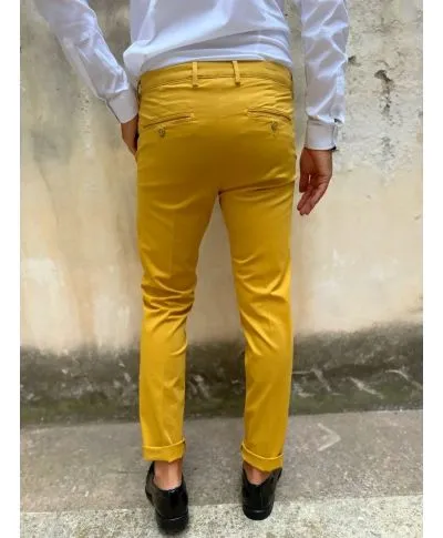Pantaloni uomo - Senape - Chino - Paul Miranda