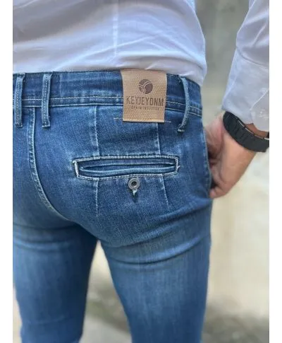 Jeans uomo - Skinny - Tasca america - Key Jey
