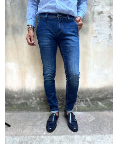 Jeans uomo - Slim - Tasca america