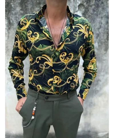 Camicia uomo fantasia - Stile Versace