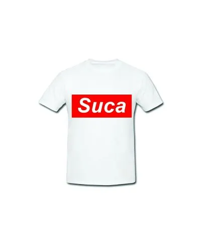 T shirt ironica Suca - Uomo Donna