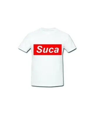 T shirt ironica Suca - Uomo Donna